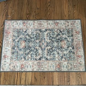 Small decorative area rug